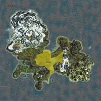 The Heartlands highlighted on Enderal map.