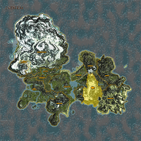 King's Mountain Pass highlighted on Enderal map.