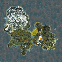 Farmers Coast highlighted on Enderal map.