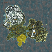 Western Cliff highlighted on Enderal map.