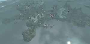 Sea Chasm on the map